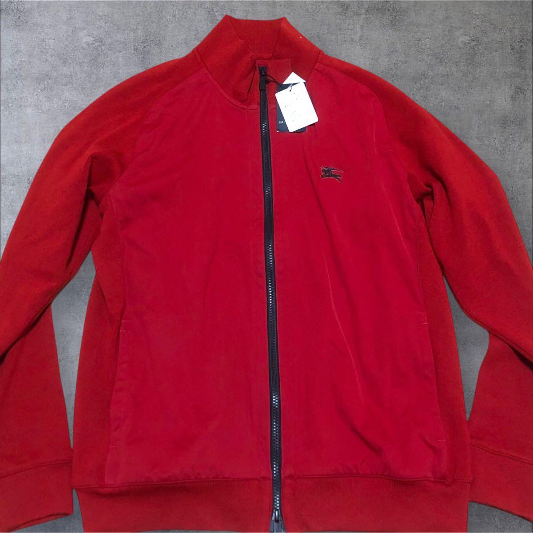 【新品・未使用】バーバリーゴルフ　切り替えニットジャケット　ウール　サイズ3