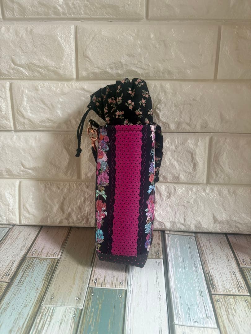 保冷バッグ ペットボトルケース ラウンドファスナー長財布