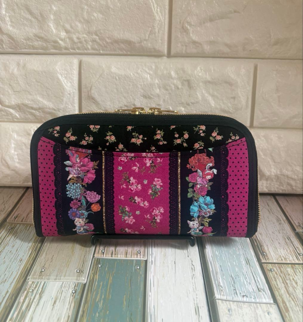 保冷バッグ ペットボトルケース ラウンドファスナー長財布