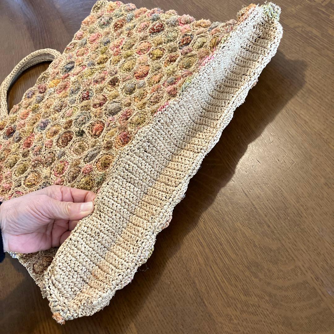 Sophie Digardソフィーディガール　多色編み物トートバッグ