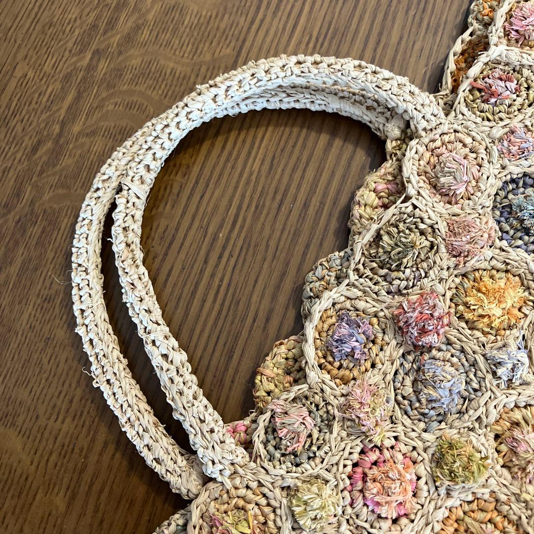 Sophie Digardソフィーディガール　多色編み物トートバッグ