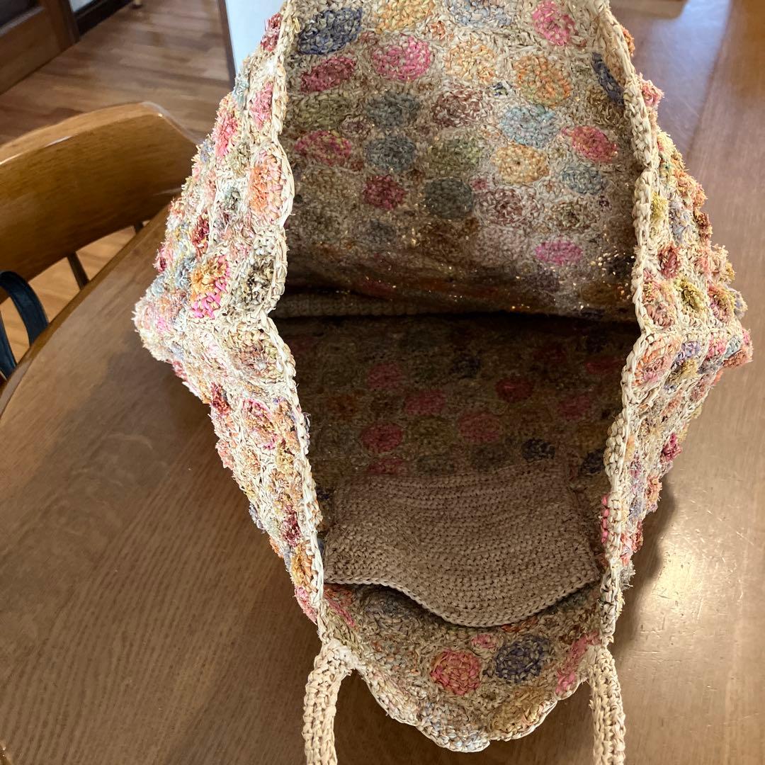 Sophie Digardソフィーディガール　多色編み物トートバッグ