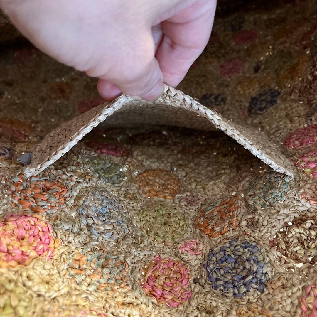 Sophie Digardソフィーディガール　多色編み物トートバッグ