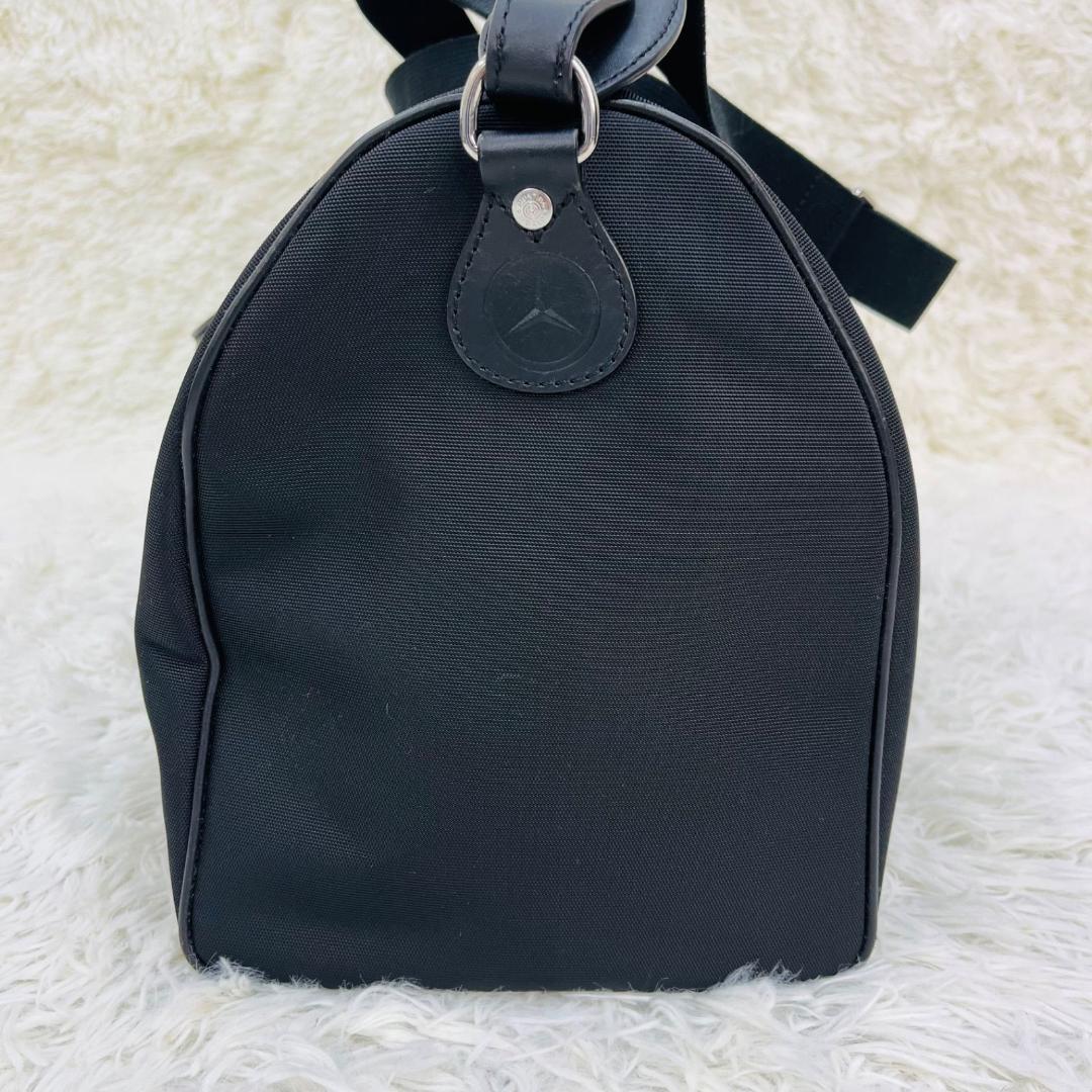 HUNTING WORLD ベンツコラボ ボストン 2WAY レザー ブラック