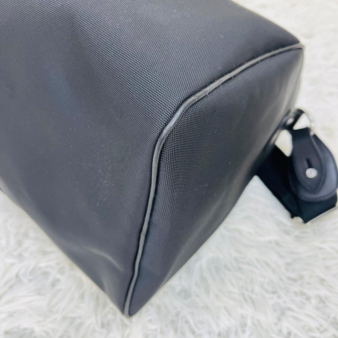 HUNTING WORLD ベンツコラボ ボストン 2WAY レザー ブラック