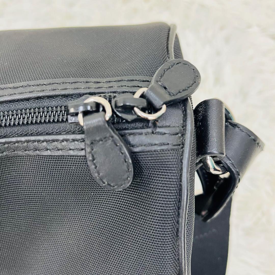 HUNTING WORLD ベンツコラボ ボストン 2WAY レザー ブラック