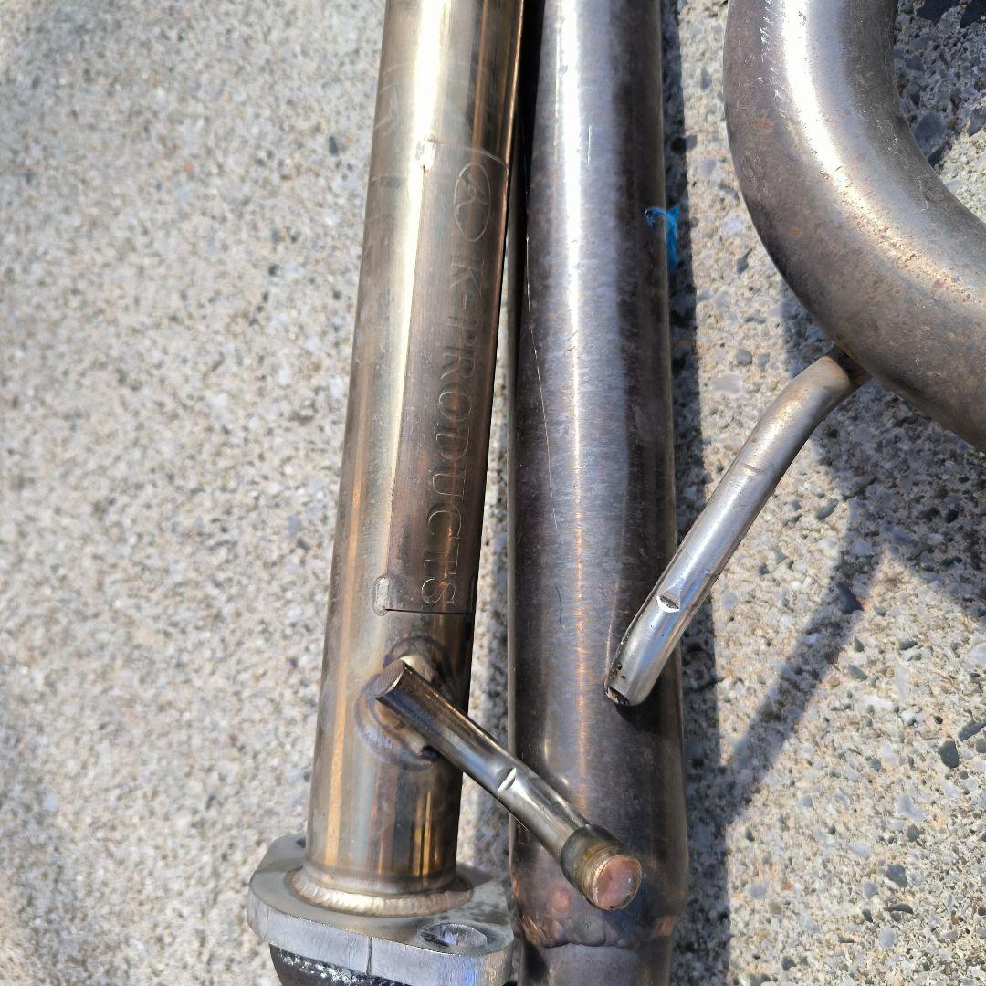 【引き取りのみ】ジムニーjb23　マフラー　ケイプロダクト