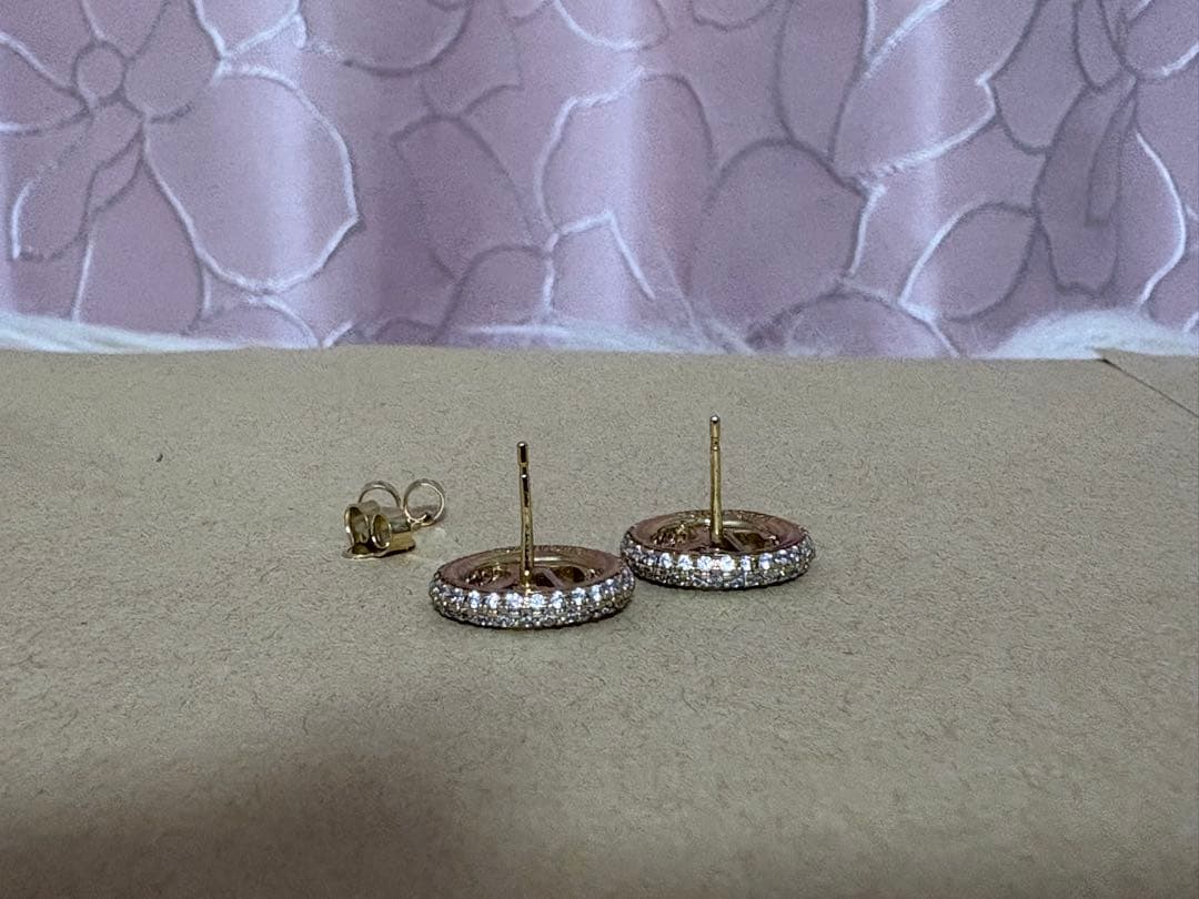 【y】ルイヴィトン ピアス ルイーズ バイ ナイト M00757 LVロゴ