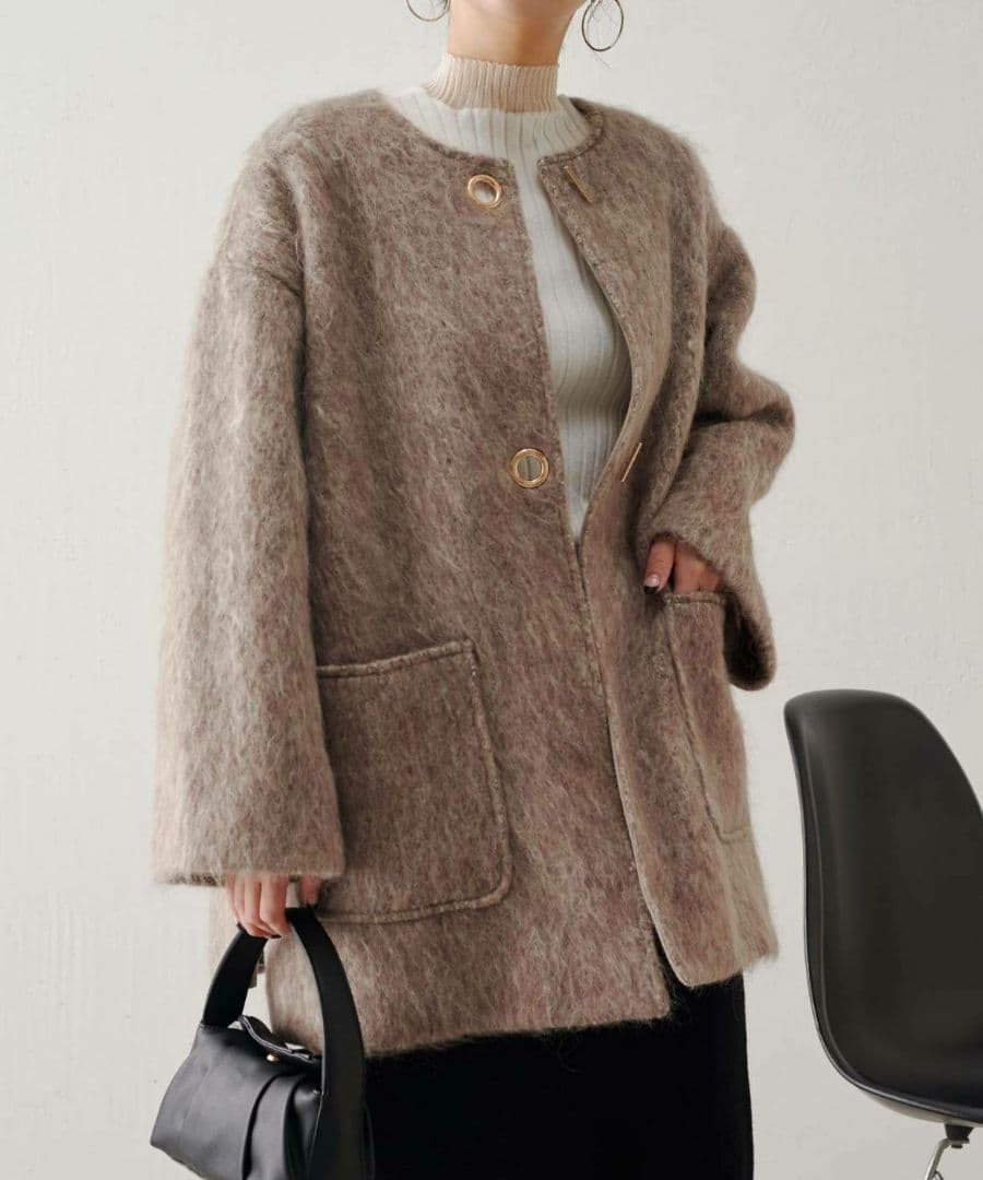 Jena espace merveilleux　シャギーコート