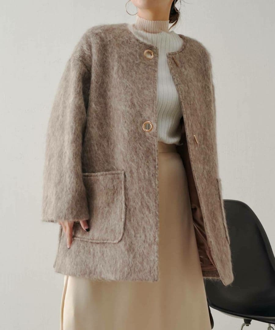 Jena espace merveilleux　シャギーコート