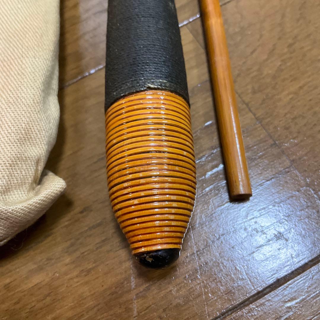 名人 竿 竹製 ヘラブナ竿 名人　竿太郎　専用ケース付き