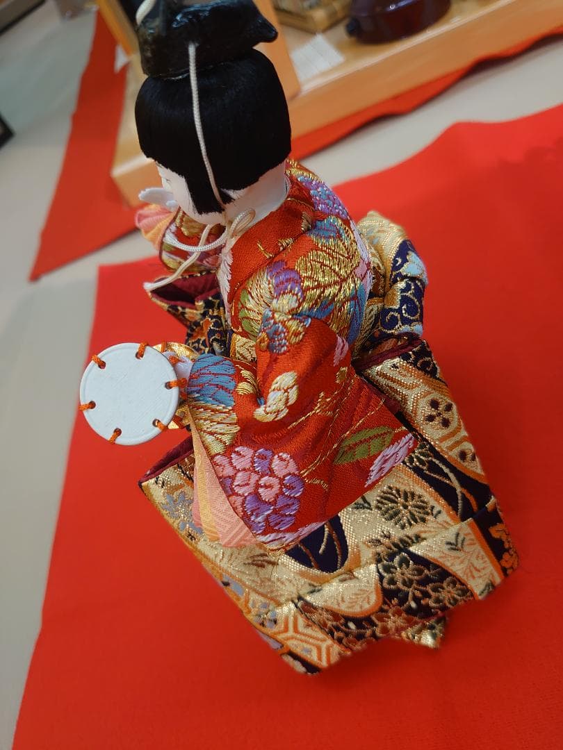 ●専用商品●金襴衣装五人囃子●　ごにんばやし　おひなさま　新品