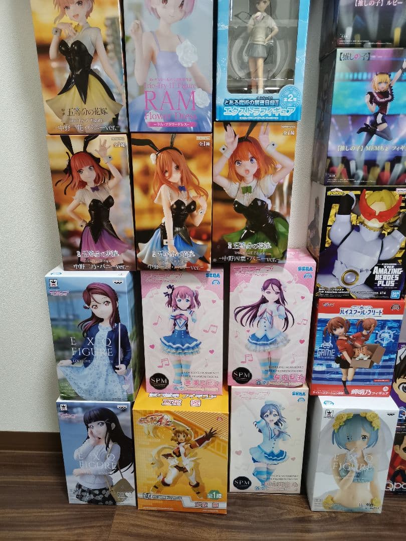 五等分の花嫁 推しの子等 人気アニメ 美少女フィギュア 未開封 42体 まとめ