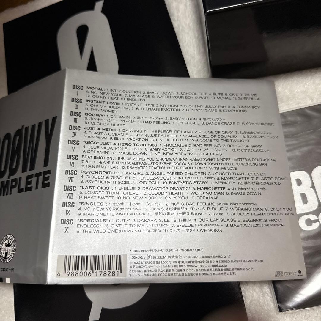 BOφWY COMPLETE～21st Century 20th …美品
