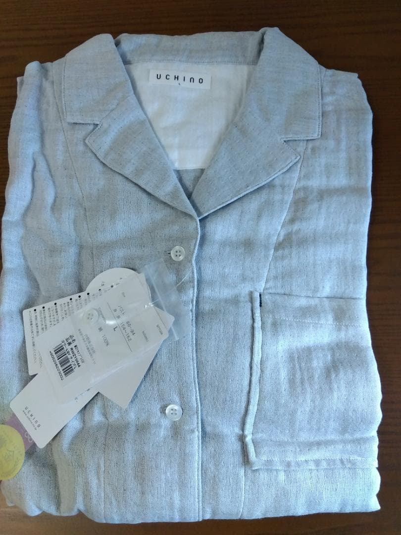 ウチノ　マシュマロガーゼ　ワンピース　新品