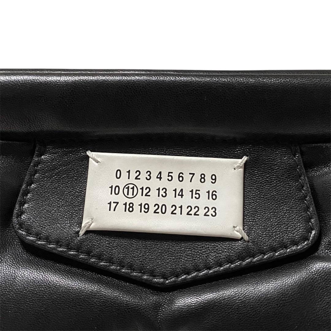 美品 22AW メゾンマルジェラ グラムスラム レッドカーペット バッグ 黒