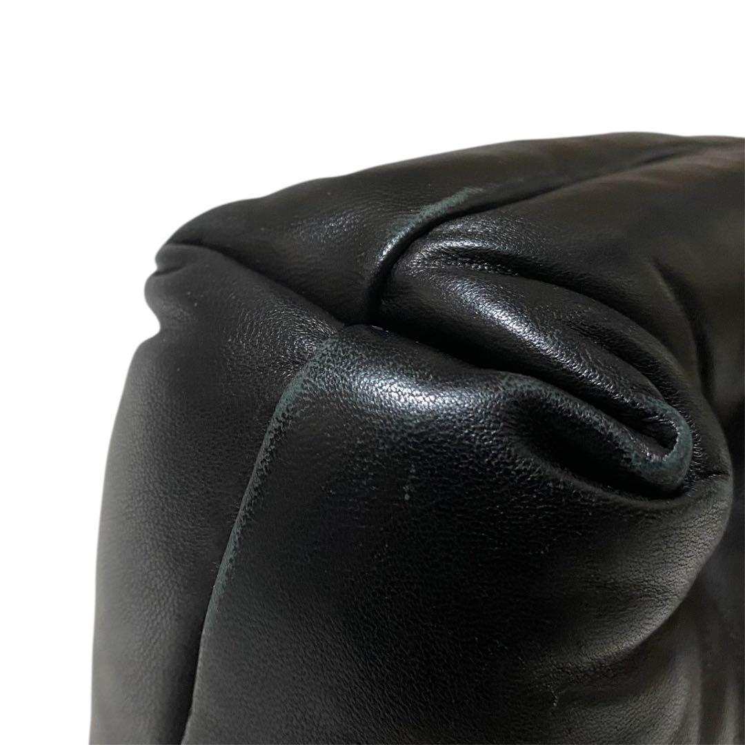 美品 22AW メゾンマルジェラ グラムスラム レッドカーペット バッグ 黒