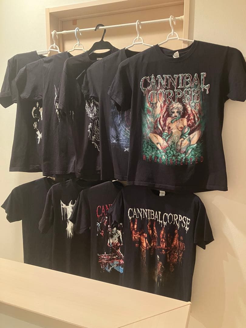 バンドTシャツセット　デスメタル、ブルデス 、メタルコア