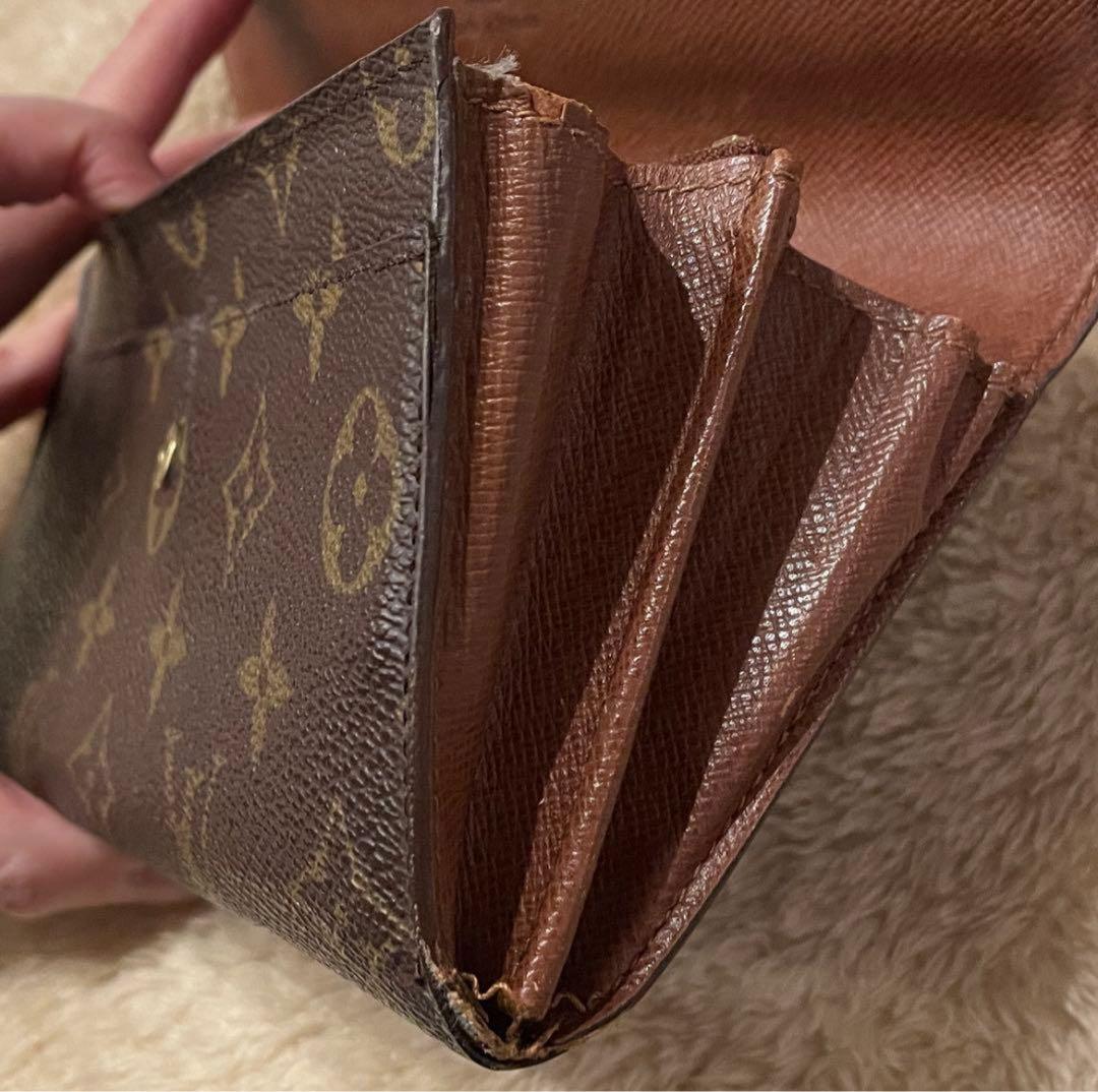 【ルイヴィトン　モノグラム　長財布】