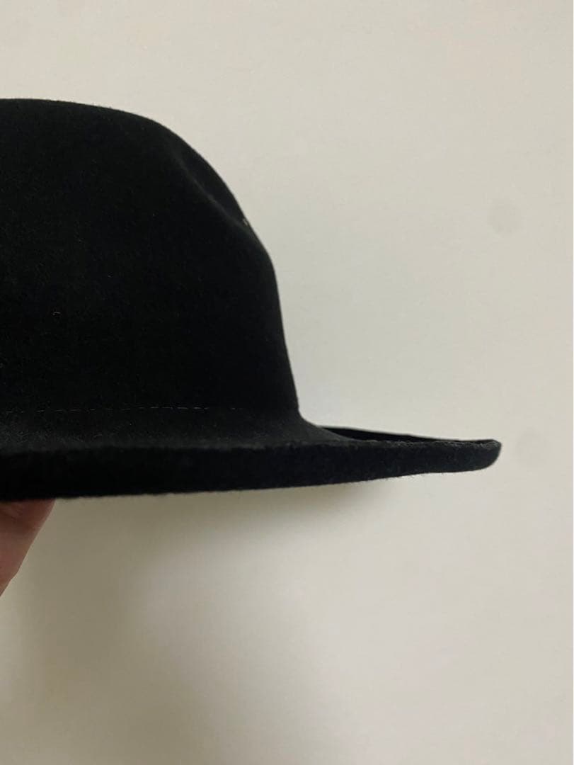 KAKOI 中折れハット　ブラック