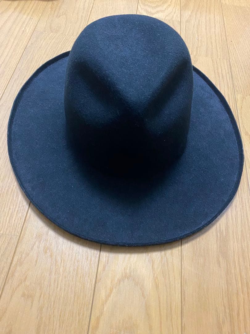 KAKOI 中折れハット　ブラック