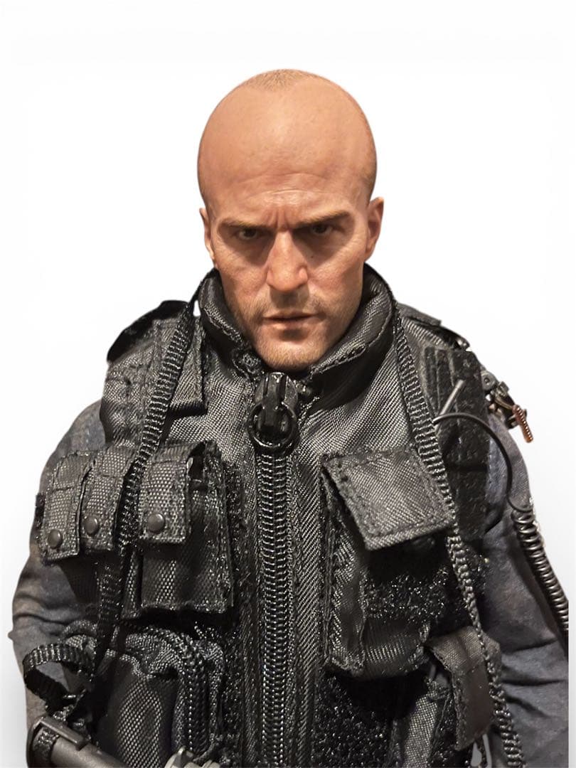 ジェイソンステイサム風 SWAT カスタムフィギュア