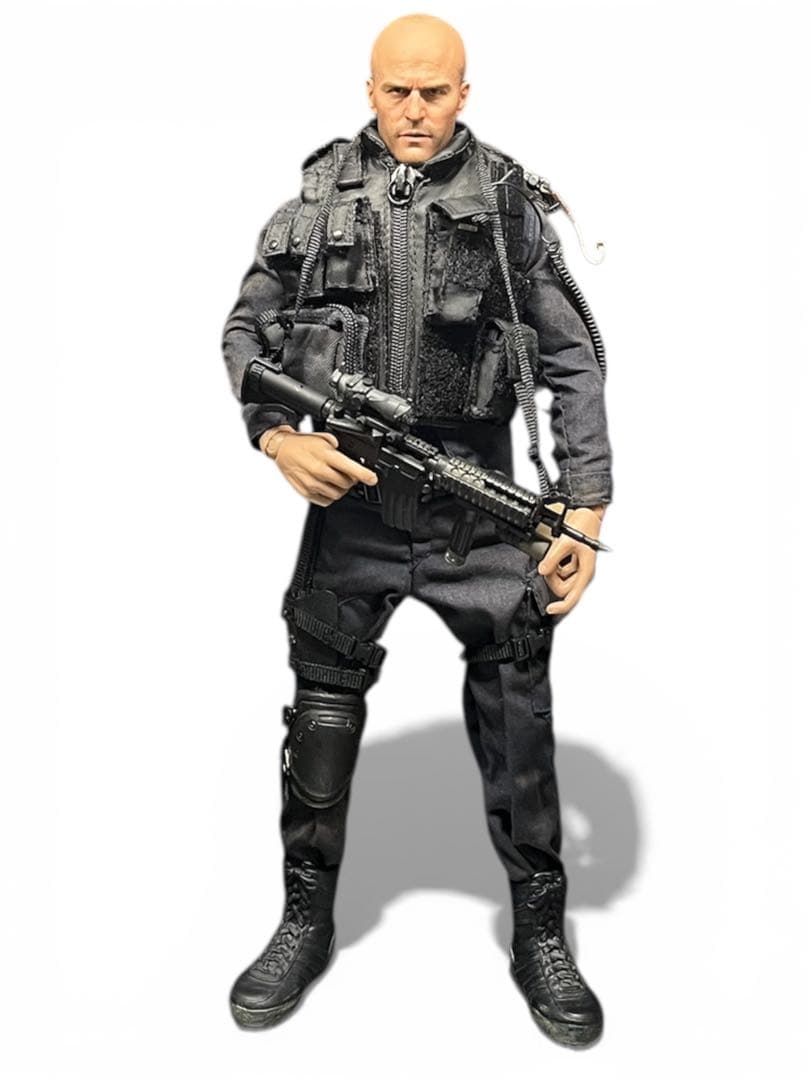 ジェイソンステイサム風 SWAT カスタムフィギュア