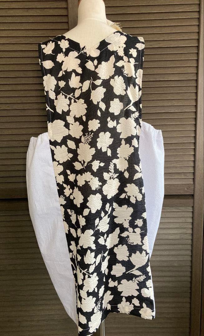 ぼりお　エプロン　割烹着　ハンドメイド　保育士　介護士　看護師　おしゃれ