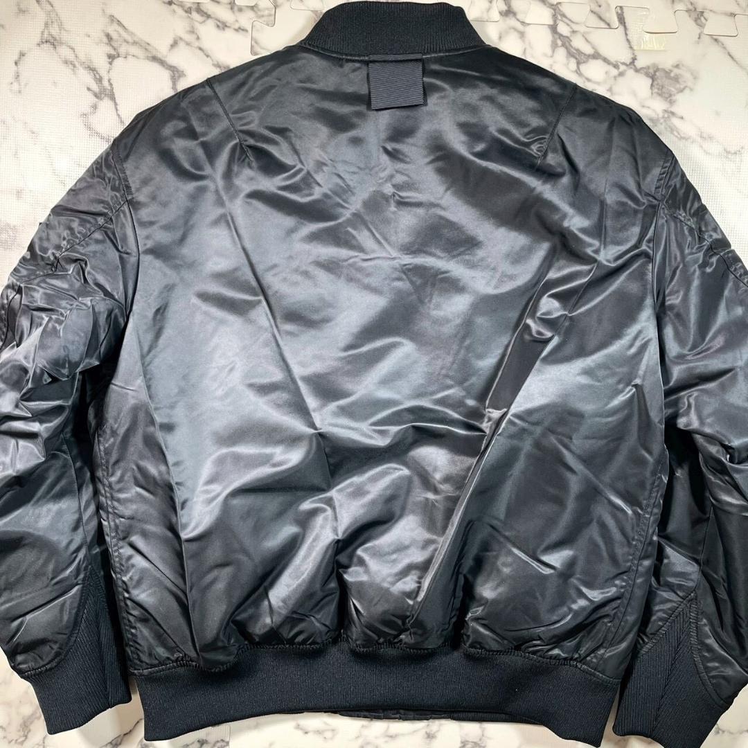 ✨極美品✨UNIQLO +J ハイブリッドダウンオーバーサイズMA-1 黒 L