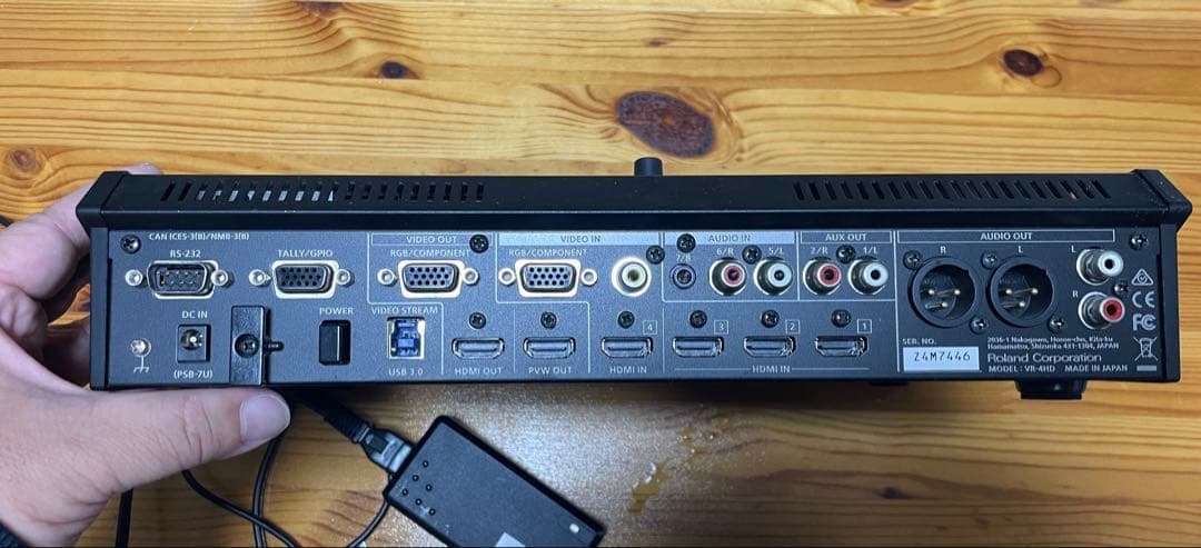 Roland VR-4HD HD AVミキサー