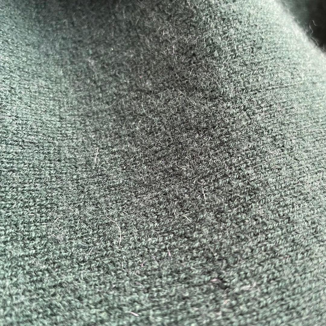 新品　MYLAN ニットコート　リバーコート　カシミヤ　ノーカラー F