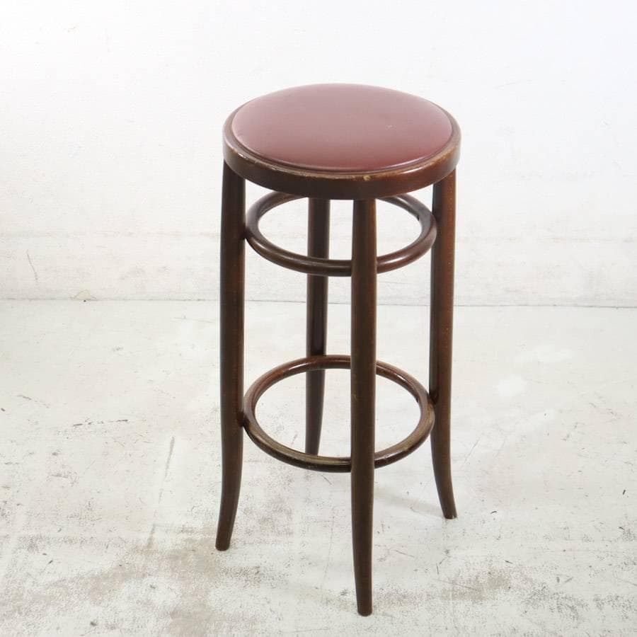 まとめ2の2秋田木工 IDC大塚 No.209 カウンターチェア PVCレッド