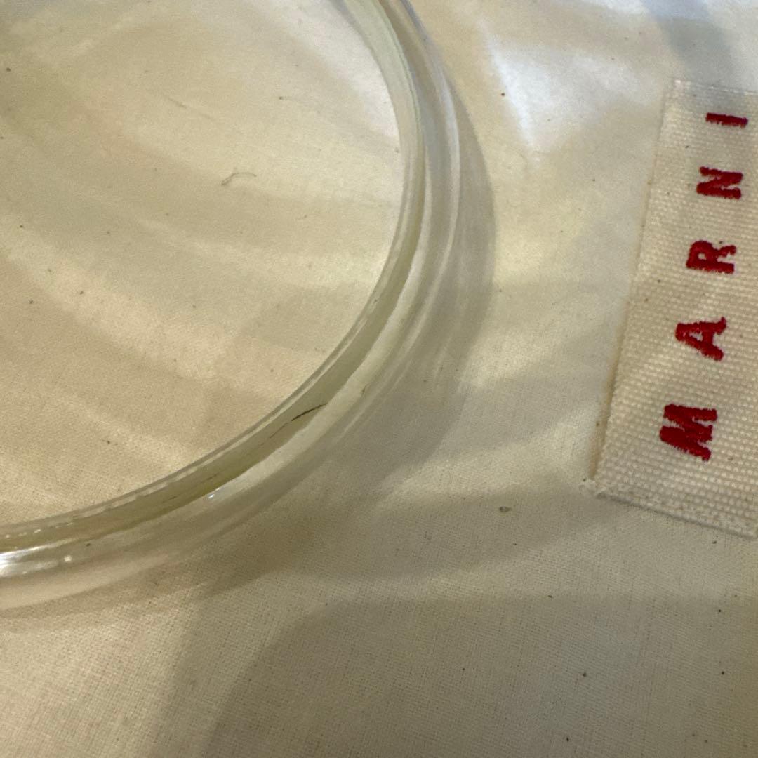 MARNI ブラックキャット かごバック