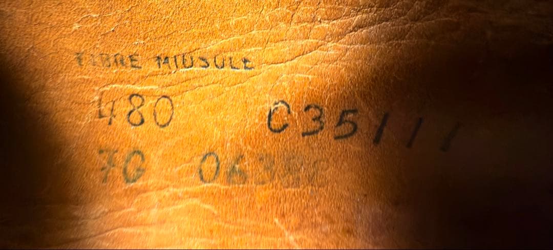 70s~ヴィンテージ レザーシューズ Florsheim ウイングチップ 革靴