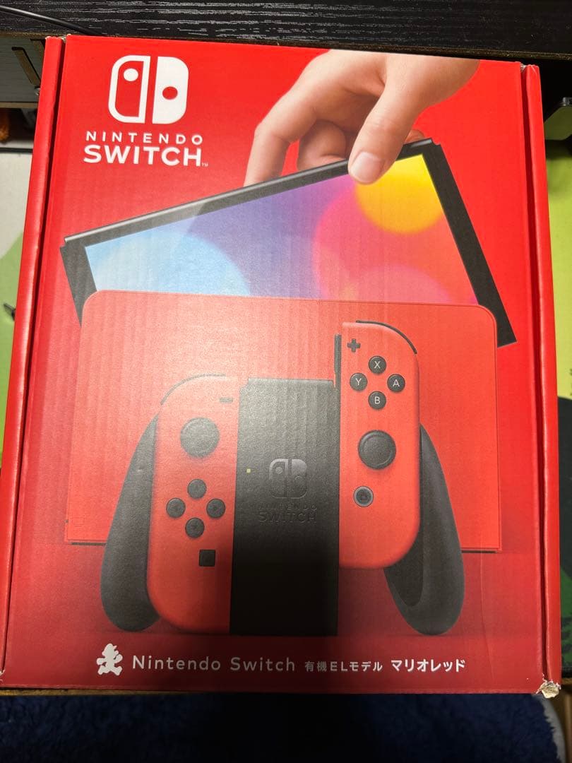 Nintendo Switch 有機ELモデル マリオレッド　SDカード付き