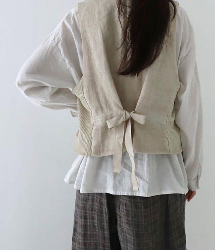 【新品未使用タグ付】ネストローブ　nest Robe　　コーデュロイ　ベスト