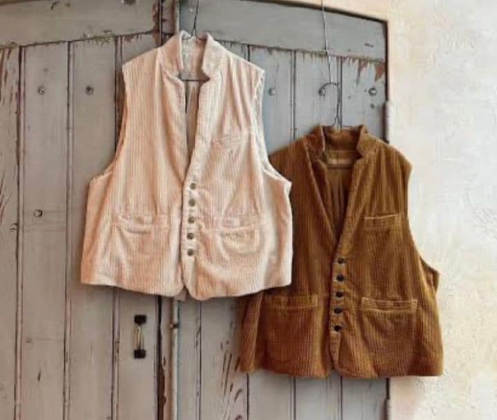 【新品未使用タグ付】ネストローブ　nest Robe　　コーデュロイ　ベスト