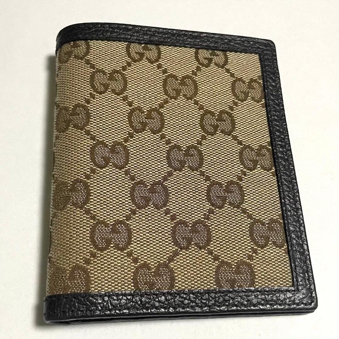 GUCCI グッチ　お札入れ　2つ折り財布　財布　ミニ財布　メンズ財布