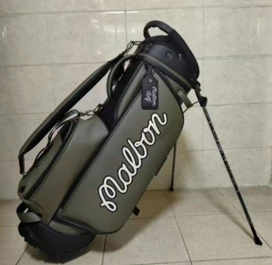 マルボン キャディバッグ ブラウン スタンドゴルフバッグ 新品 キャディバッグ