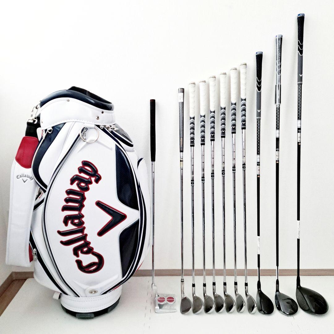 【新品有】左 Aiスモーク キャロウェイ メンズ　ゴルフクラブセット　レフティ
