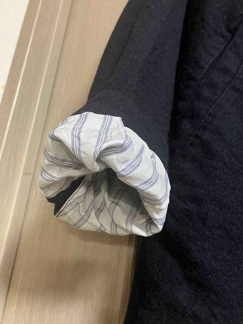 【美品 XSサイズ】20AW コムデギャルソン オム ウールサージ縮絨ジャケット