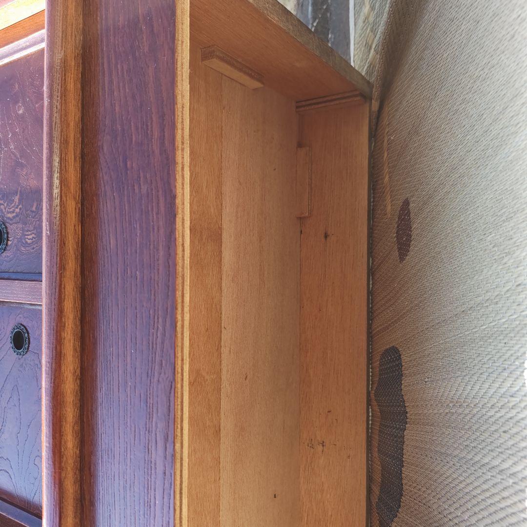 昭和レトロ　小型　高級飾り棚　茶棚 古民家　当時物　送料込