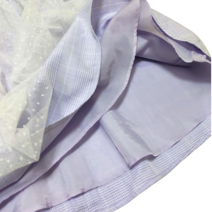 【120】CHOPIN deux チュール アンサンブル セレモニー パープル