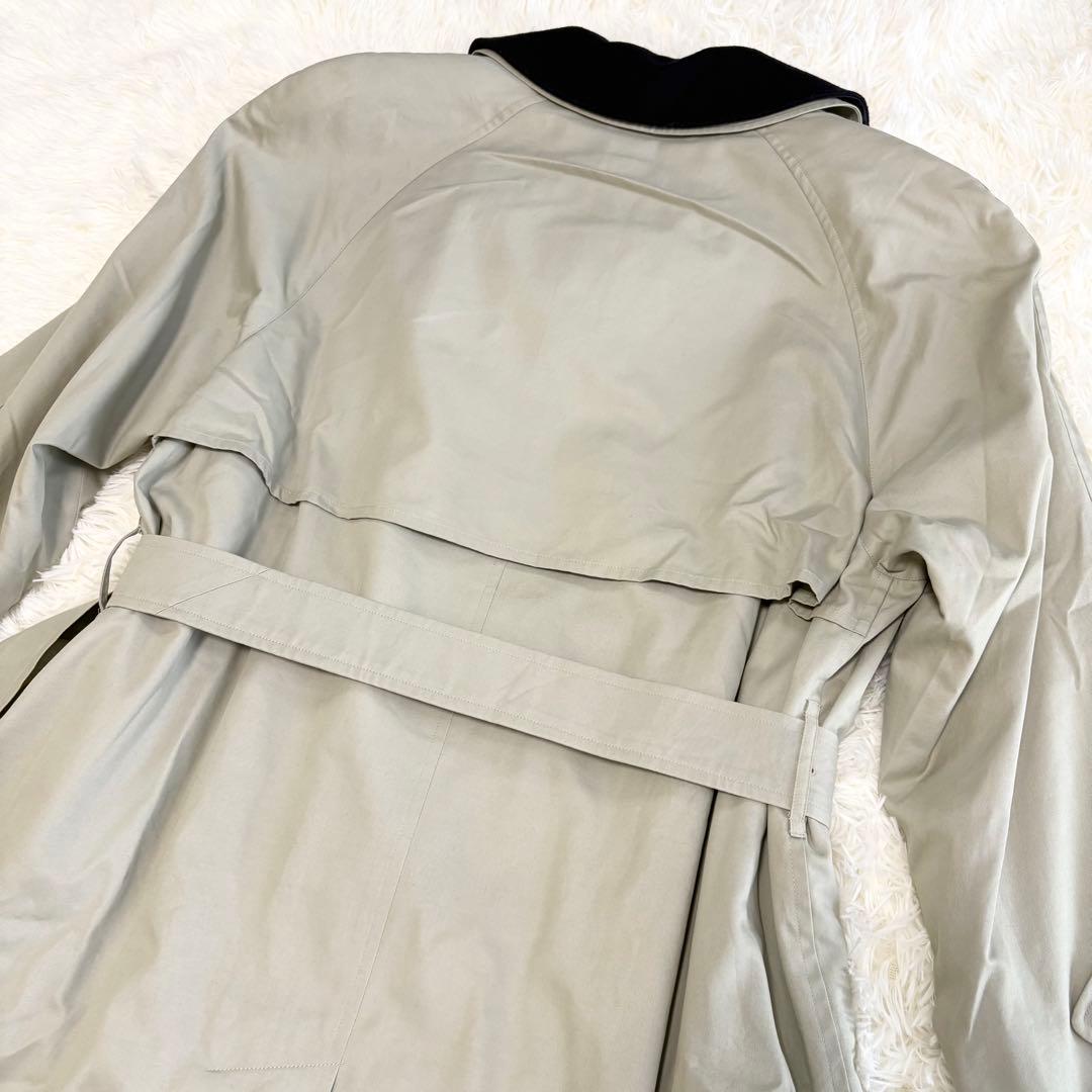 【極美品 二枚襟】Burberrys 白タグ トレンチコート ベルト ライナー付