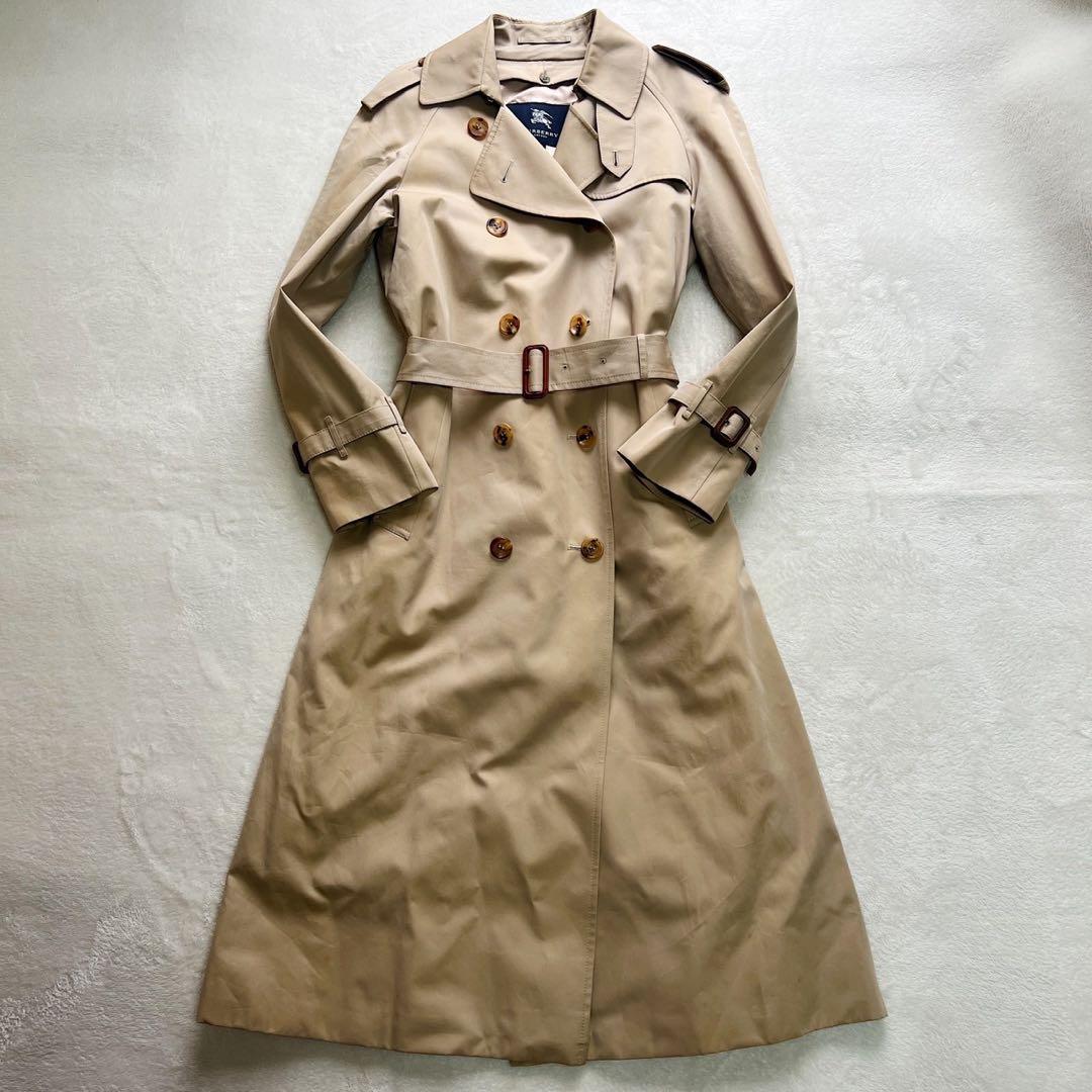 着丈114cm　バーバリーロンドン　トレンチコート　ノバチェック　ライナー　40