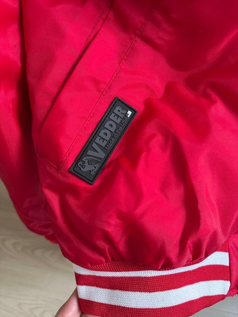 Wind and Sea スタジャン Mサイズ レッド