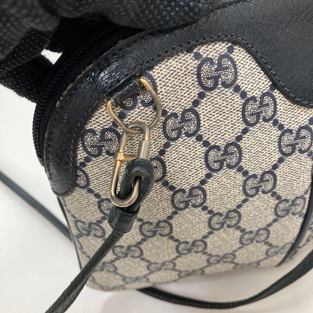 GUCCI オールドグッチ　シェリーラインレザーショルダーバッグ