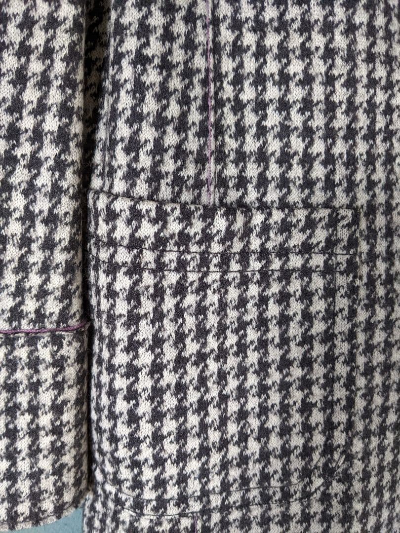 MaxMara WEEKEND LINE 千鳥格子柄 ウールコート 42