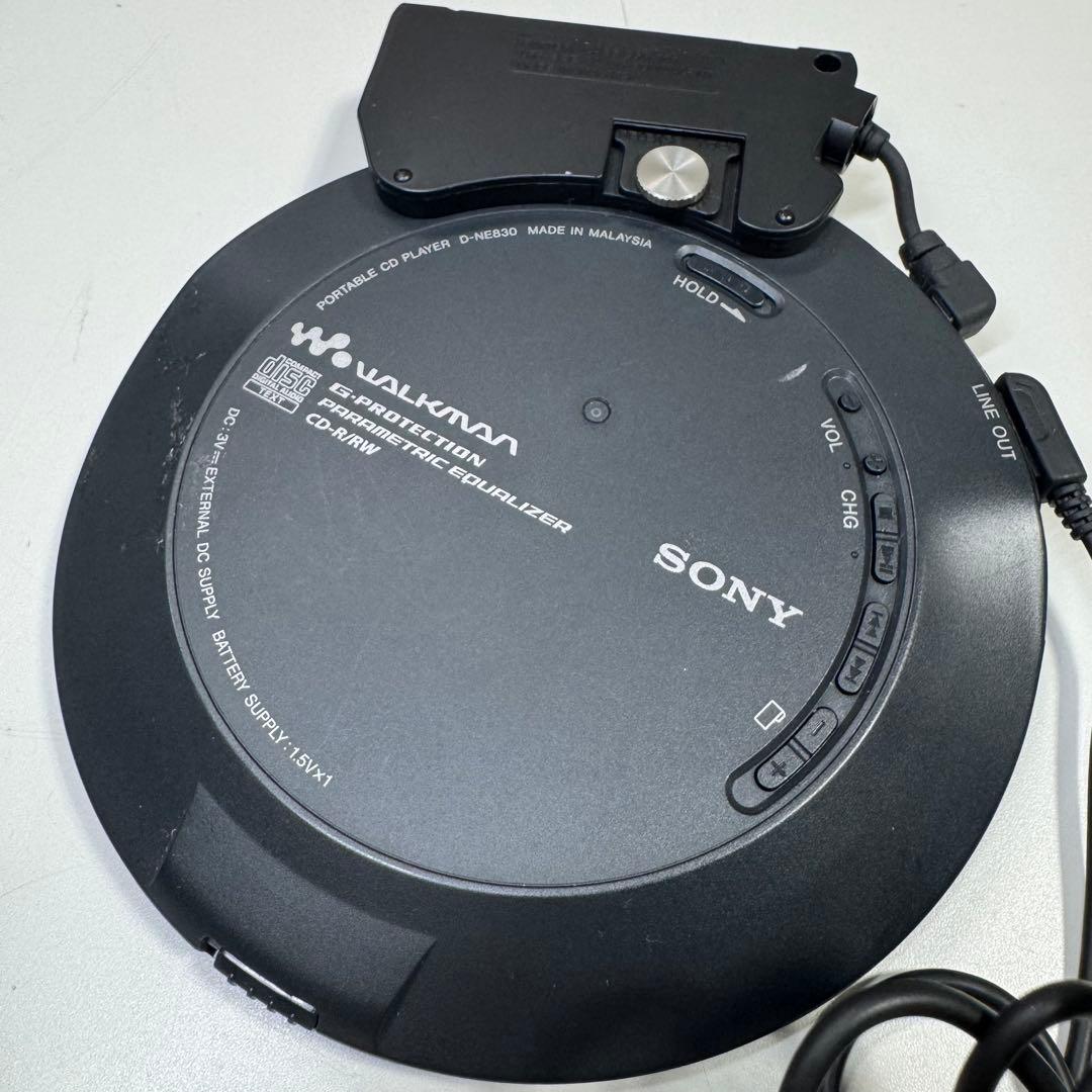 d*9様 SONY CD WALKMAN D−NE830 ブルー ネイビー 動作
