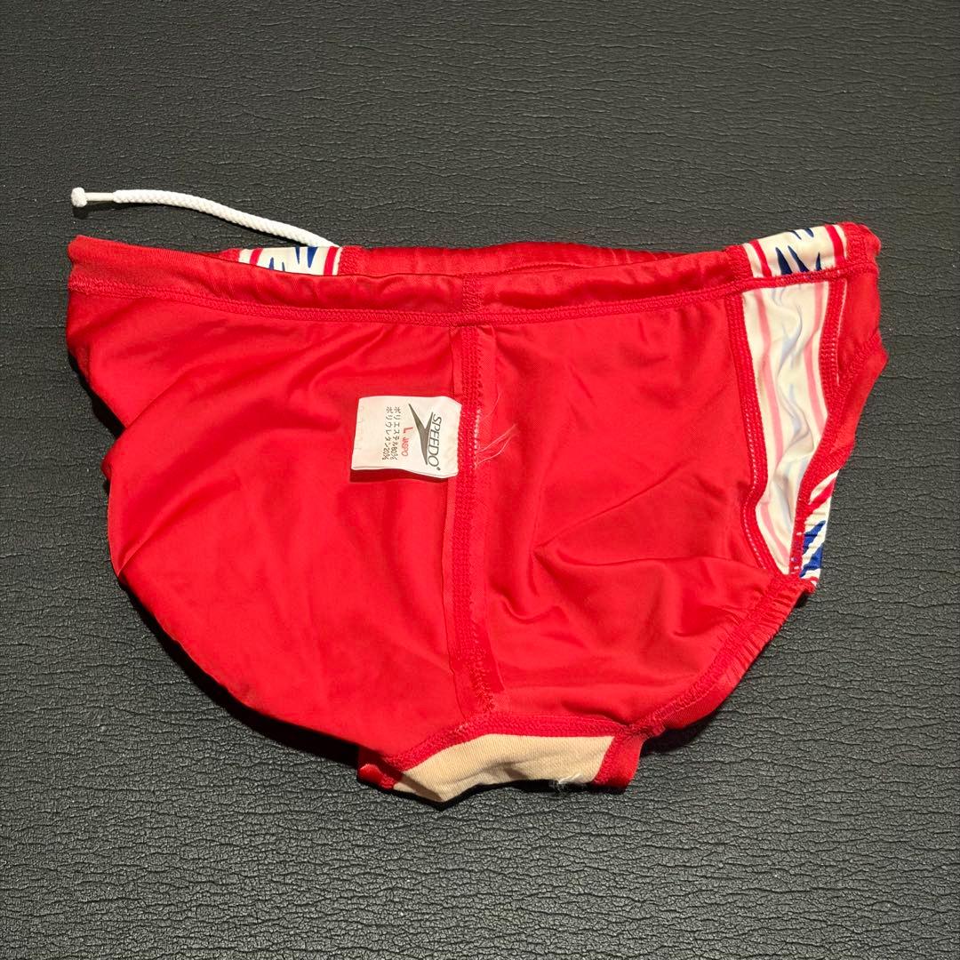 SPEEDO 赤 競泳水着 Lサイズ